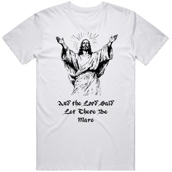 Jesus Drake Maye And The Lord Said Let There Be Maye Fun Fan Gift Idea T Shirt
