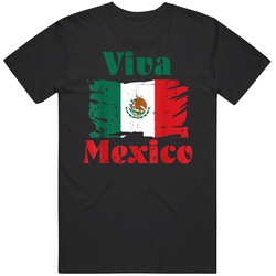 Viva Mexico Flag Mexican Independence Day T Shirt