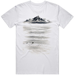 Solitary Penguin In Antarctic Wilderness But Why Funny Meme T Shirt