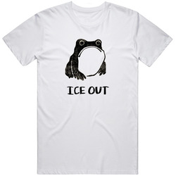 Unimpressed  Frog Funny ICE OUT Cool meme Gift Idea T Shirt