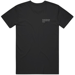 The Only Thing More Powerful than hate is Love Bad Bunny Fan Gift v3 T Shirt