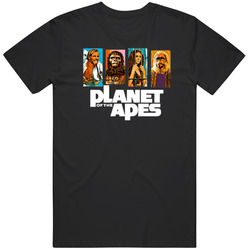 Cult Planet Of The Apes Sci Fi Movie Film Fan T Shirt