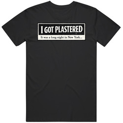 I Got Plastered Spider Man Noir Nic Cage Funny  Meme Fan V2 T Shirt