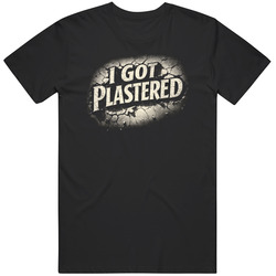 I Got Plastered Spider man Noir Nic Cage Funny  Meme Fan v3 T Shirt