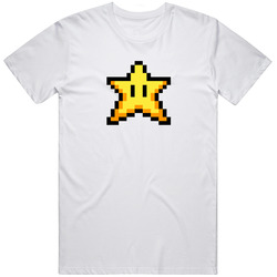 SUPER STAR POWER  Super Mario World inspired T Shirt