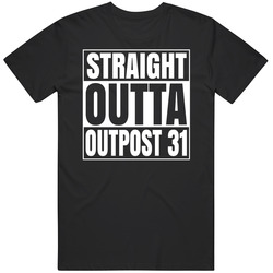 The Thing Fan Straight Outta Outpost 31 Movie Fan T Shirt