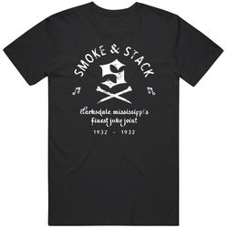 Smoke & Stack Juke Joint Sinners Horror Movie Distressed T Shirt