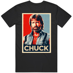 Chuck Norris Hope Style Parody Fan  Movie  Fan Gift T Shirt