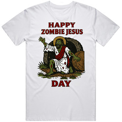 Funny Easter Parody Religious Happy Zombie Jesus Day Meme Gag T Shirt