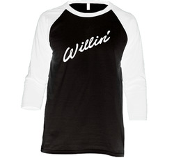 Willinâ€™ Linda Ronstadt, Little Feat  Fan v2 Raglan 3/4 Sleeve Shirt