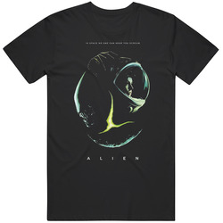 Alien Retro Horror  Bootleg  Sigourney Ripley Unisex Cult Classic Cool Tee Gag Movie Gift T Shirt