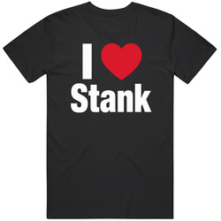 I Heart Stank Logan Stankhoven Funny Gag Gift Carolina Fan T Shirt