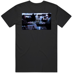 Heat CafÃ© Scene Neil McCauley Vincent Hanna Gift  Movie Fan T Shirt