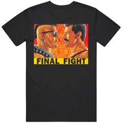 Retro Final Fight Box Cover Video Game Fan T Shirt