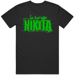 La Femme Nikita 90s Tv Show Action  gift Graphic T Shirt