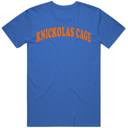 Funny Knickolas Cage New Fan Parody  Champions Gift Graphic T Shirt