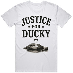 Funny Justice For Ducky Reflecting Pool Graphic v3 T Shirt