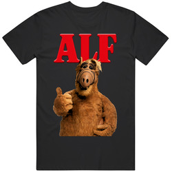 ALF  Alien UFO Retro TV Show Gift T Shirt
