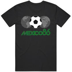 Cool Mexico Soccer 86 Fan Retro Gift T Shirt