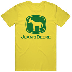 Cool Juan's Deere Tractor Farmer Donkey Funny Retro Gift Variant T Shirt