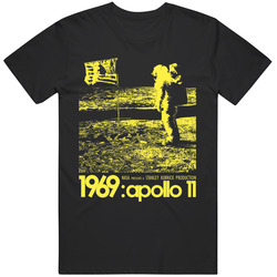 APOLLO 11 Kubrick Fake Moon Landing Funny Movie Fan T Shirt