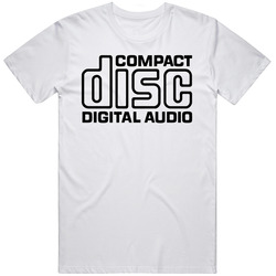 CD Compact Disc Retro music player audio mp3 90s Fan Cool Gift v2 T Shirt
