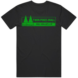 TWIN PINES MALL  Back to Future Movie  Fan Cool Gift T Shirt