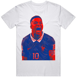 Mbappe Funny Viral  Celly Meme Gag Cool Graphic T Shirt
