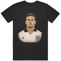 Paul Gascoigne English Legend Football Streetwear Cool Graphic v2 T Shirt
