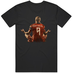 Erling Haaland Norway Legend Football zen Celebration Streetwear Cool Graphic T Shirt