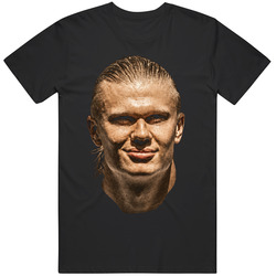 Erling Haaland Norway Legend Football   Streetwear Cool Graphic v2 T Shirt