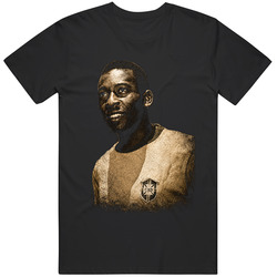 Pele Brazil Legend Football Streetwear Cool Graphic Tee T Shirt
