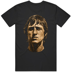 Johan Cruyff Netherlands Legend Football Streetwear Cool Graphic Tee v2 T Shirt