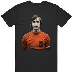 Johan Cruyff Netherlands Legend Football Streetwear Cool Graphic Tee v3 T Shirt