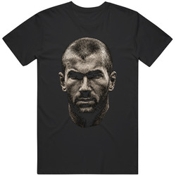 Zinedine Zidane French Legend Football Streetwear Cool Graphic Tee v2 T Shirt