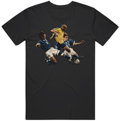 Ronaldo Maldini Cannavaro The Tackle Legends of Football Streetwear Cool Graphic Tee T Shirt