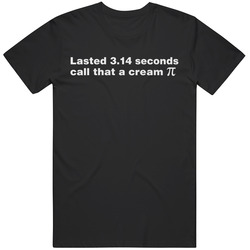 Funny Pi Math Equation Humor Cream Pie Meme Cool Graphic Tee T Shirt