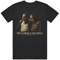 The Sopranos Fan You're Looking at Them A Hole Romans Cool Tee v2 T Shirt