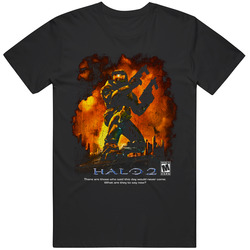 Halo 2 Master Chief  Retro  Video Game Graphic Tee Fan v2 T Shirt