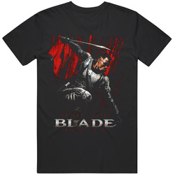 Blade Cult Classic Super Hero Movie Fan Graphic Tee T Shirt