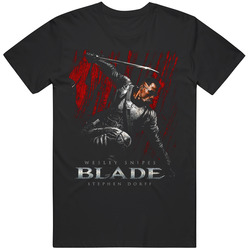 Blade Cult Classic Super Hero Movie Fan Graphic Tee v2 T Shirt