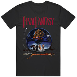 Final Fantasy RPG Retro Video Game Arcade Fan Graphic Tee T Shirt