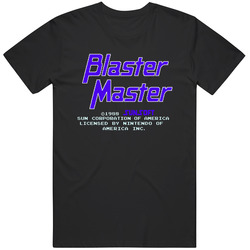 Retro 1988 Blaster Master title screen NES Video Game T Shirt
