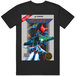 Cool Classic Gradius NES Retro Game Box Art  Cover Fan v3 T Shirt