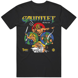Retro Video Game Gauntlet Arcade Fantasy Adventure  Fan T Shirt