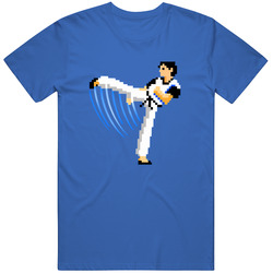 Retro Video Game Kung Fu Sprite Nintendo Classic Retro Cover Art  Fan T Shirt