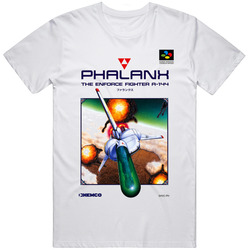 Retro Video Game Phalanx Japanese Retro Cover Art  Fan T Shirt