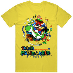 Retro Video Game Super Mario Land Japanese Retro Cover Art  Fan T Shirt