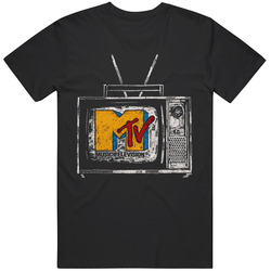 Retro Television MTV Music Station Fan T Shirt