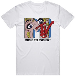 Retro Television MTV Music Station Fan v3 T Shirt